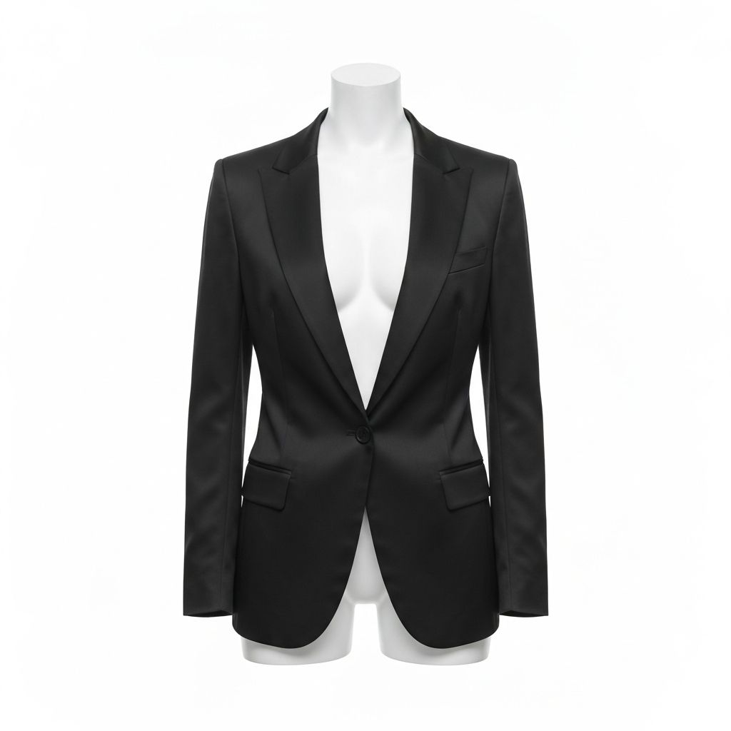 Silk Blend Blazer